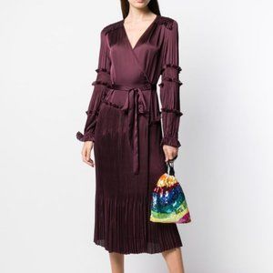 Diane von Furstenberg Keira Wrap Dress XS